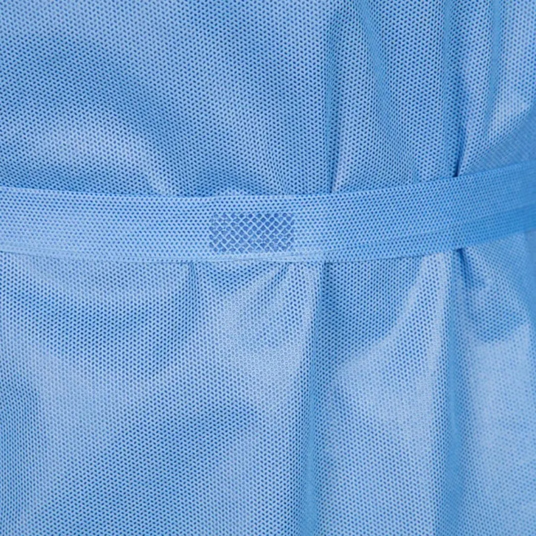 Bata reforzada de hospital estéril no tejida desechable